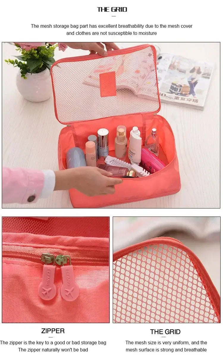 Pochette de voyage 6pcs | TravelBags™