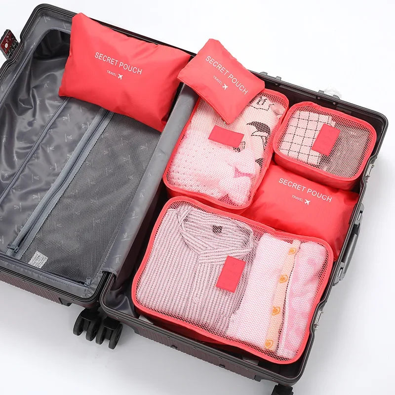 Pochette de voyage 6pcs | TravelBags™