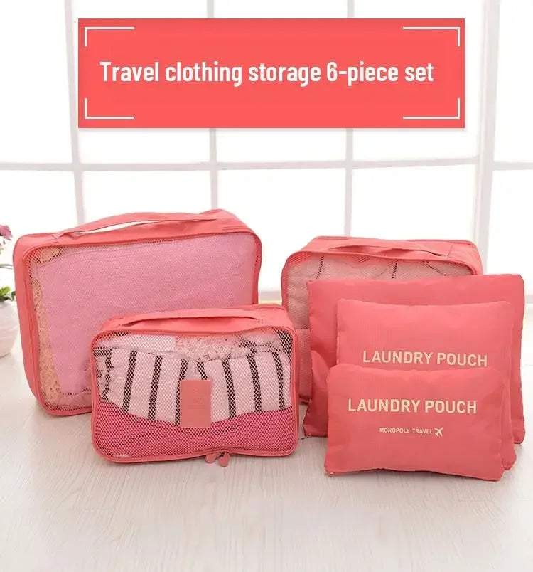 Pochette de voyage 6pcs | TravelBags™
