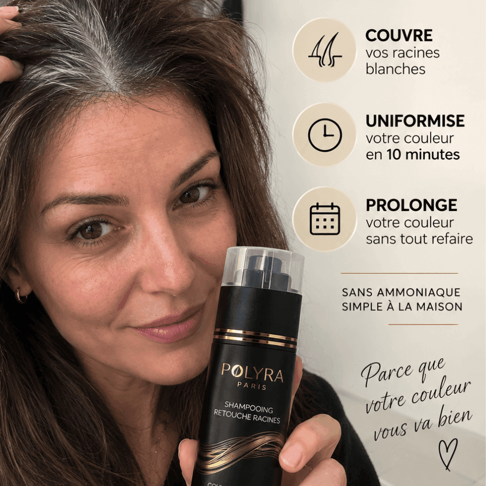 Shampooing colorant pour cheveux gris - Zeluxy