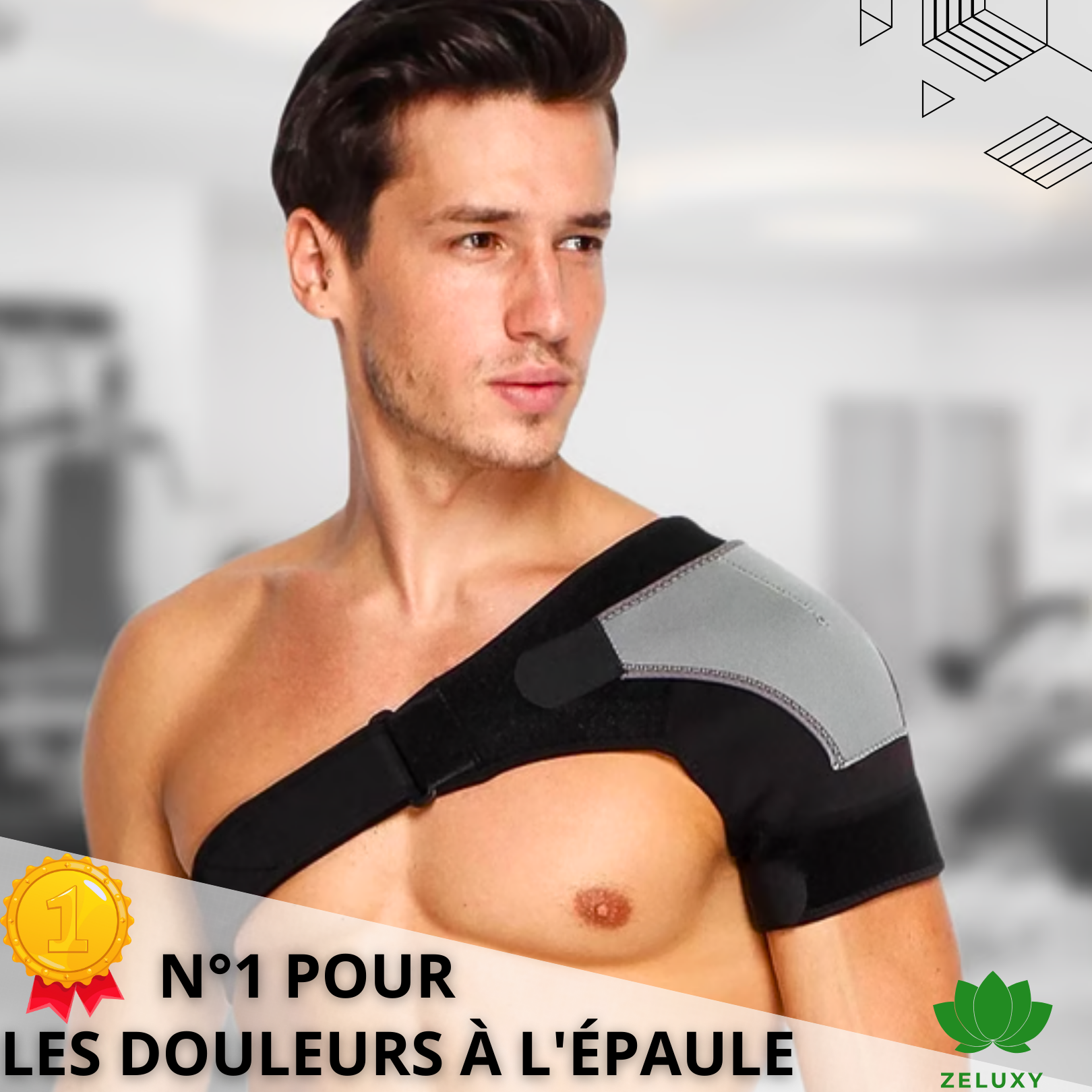 ErgoBelt™|Attelle épaule réglable