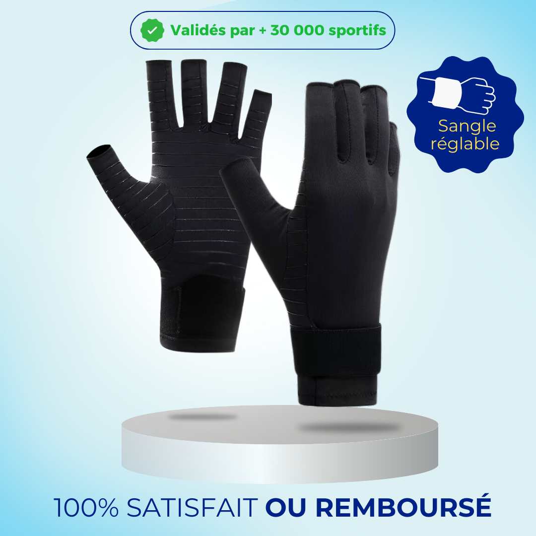 TheraGlove™ Flex |Gants de compression pour Mains et poignets