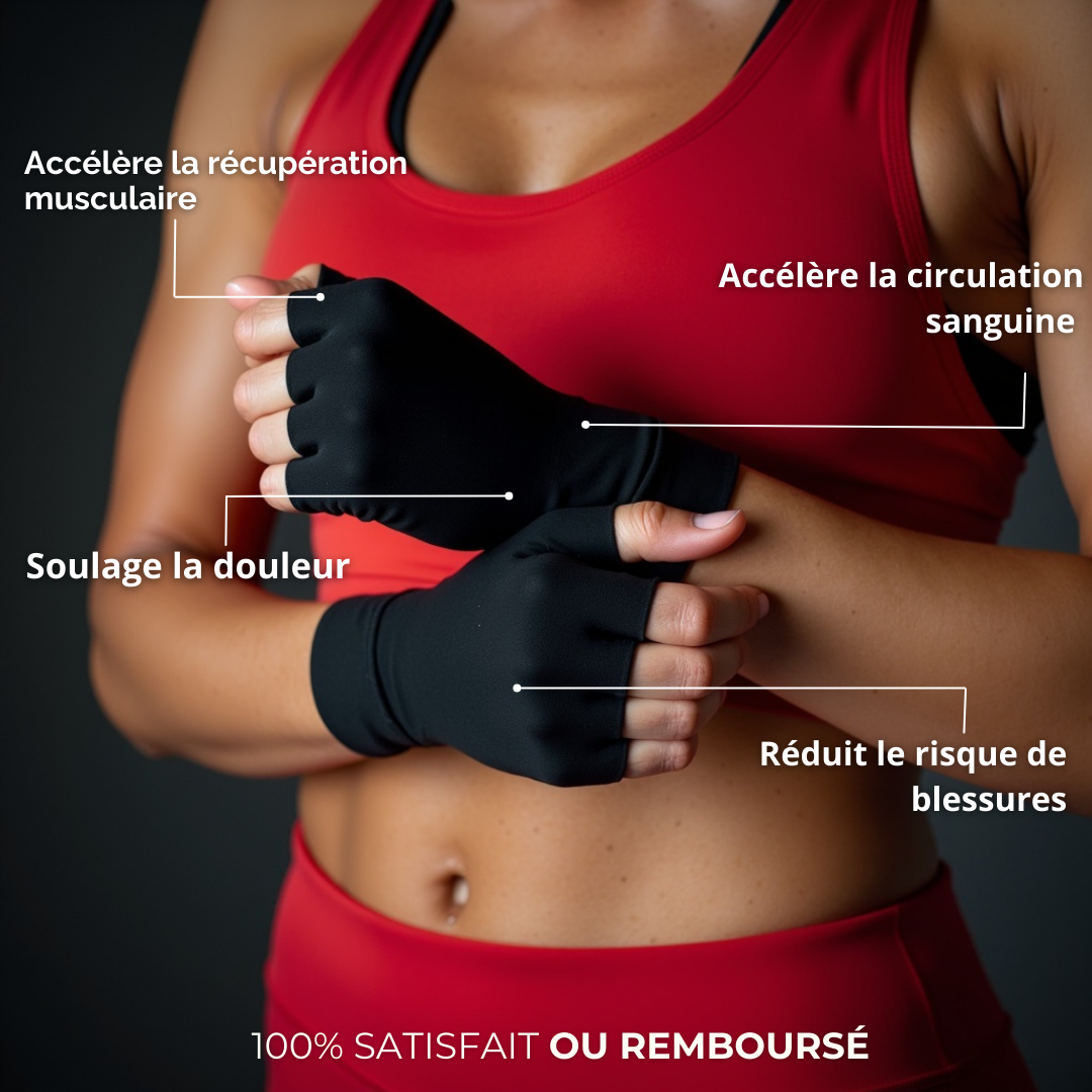 TheraGlove™ Flex |Gants de compression pour Mains et poignets