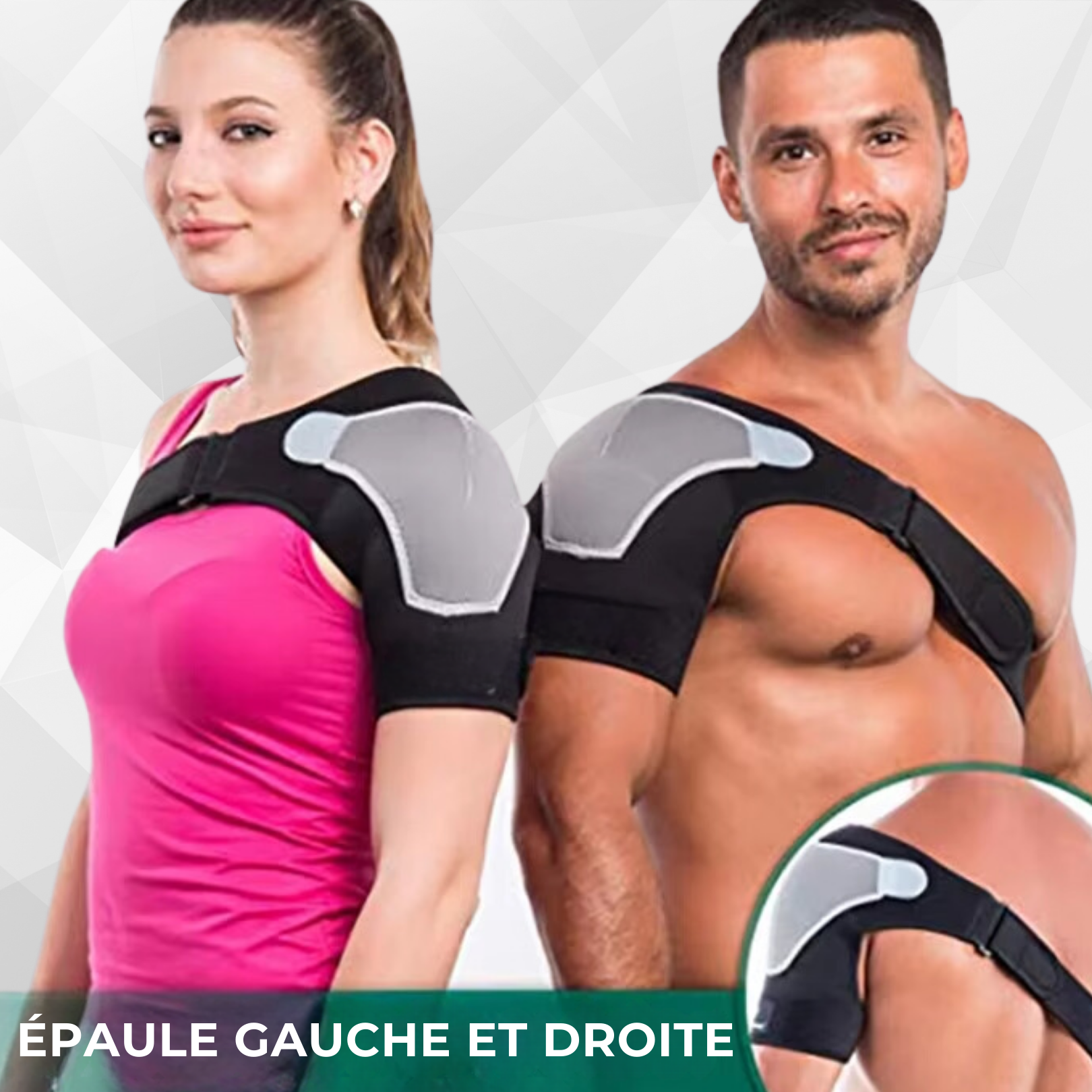 ErgoBelt™|Attelle épaule réglable