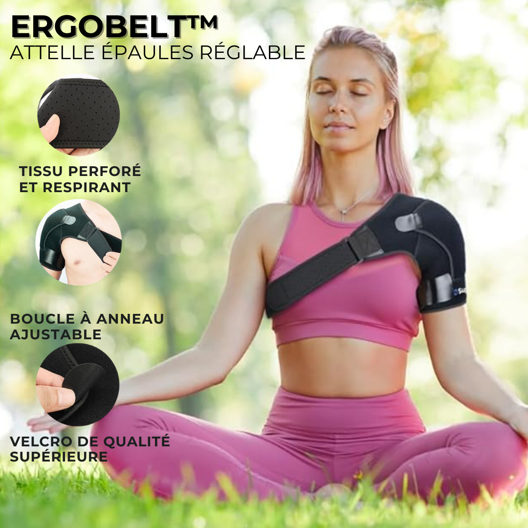 ErgoBelt™|Attelle épaule réglable