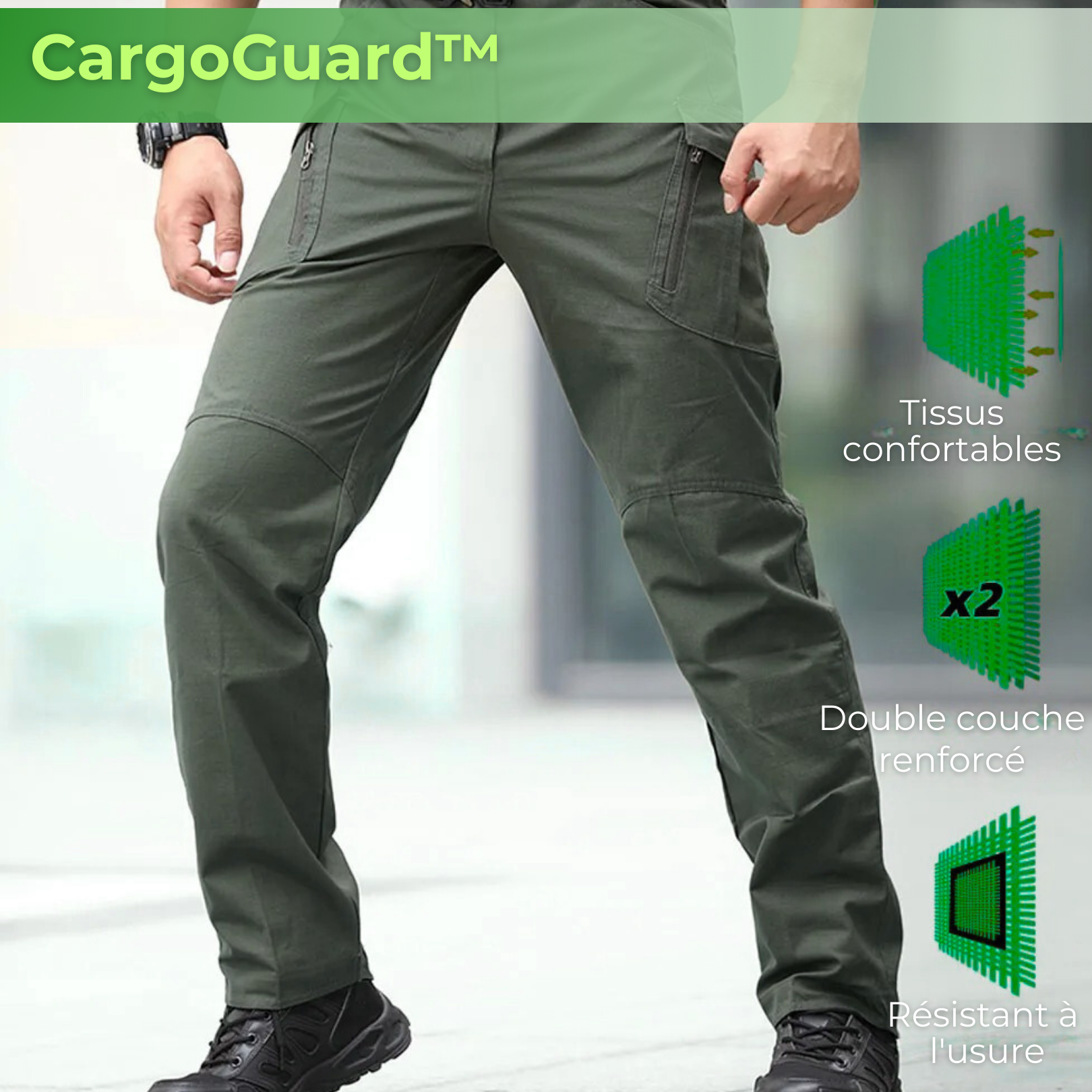 CargoGuard™ | Pantalon Tout-Terrain