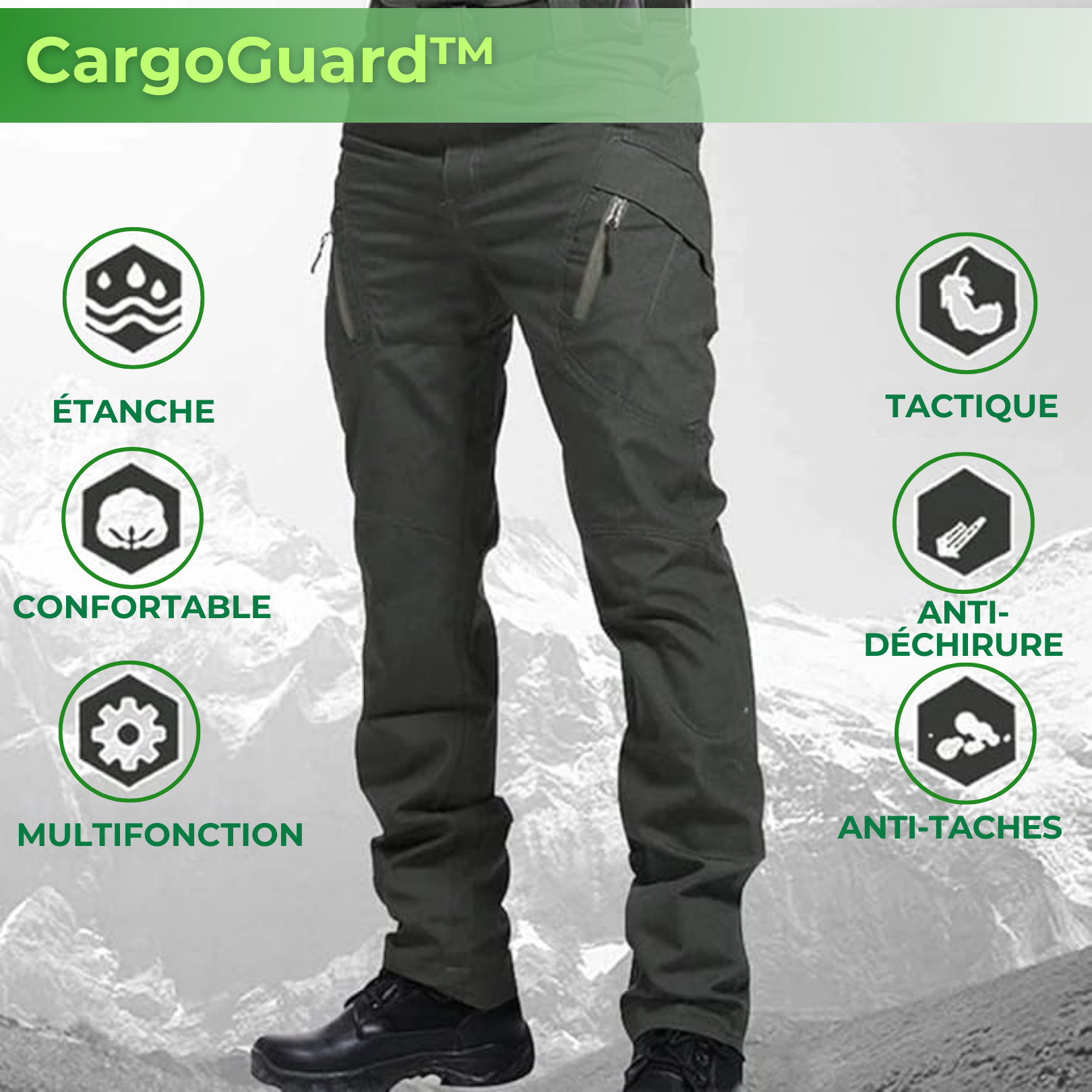 CargoGuard™ | Pantalon Tout-Terrain