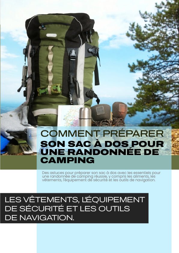 BIEN PRÉPARER SON SAC À DOS POUR UEN RANDONNÉ - Zeluxy