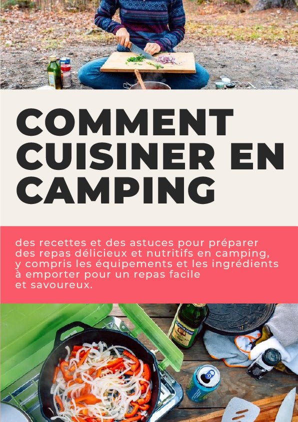 CUISINER EN CAMPING - Zeluxy