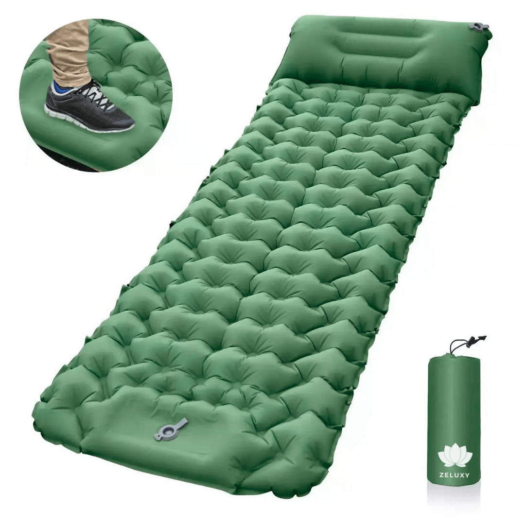 Lit gonflable avec coussin | BedCamp™ - Zeluxy