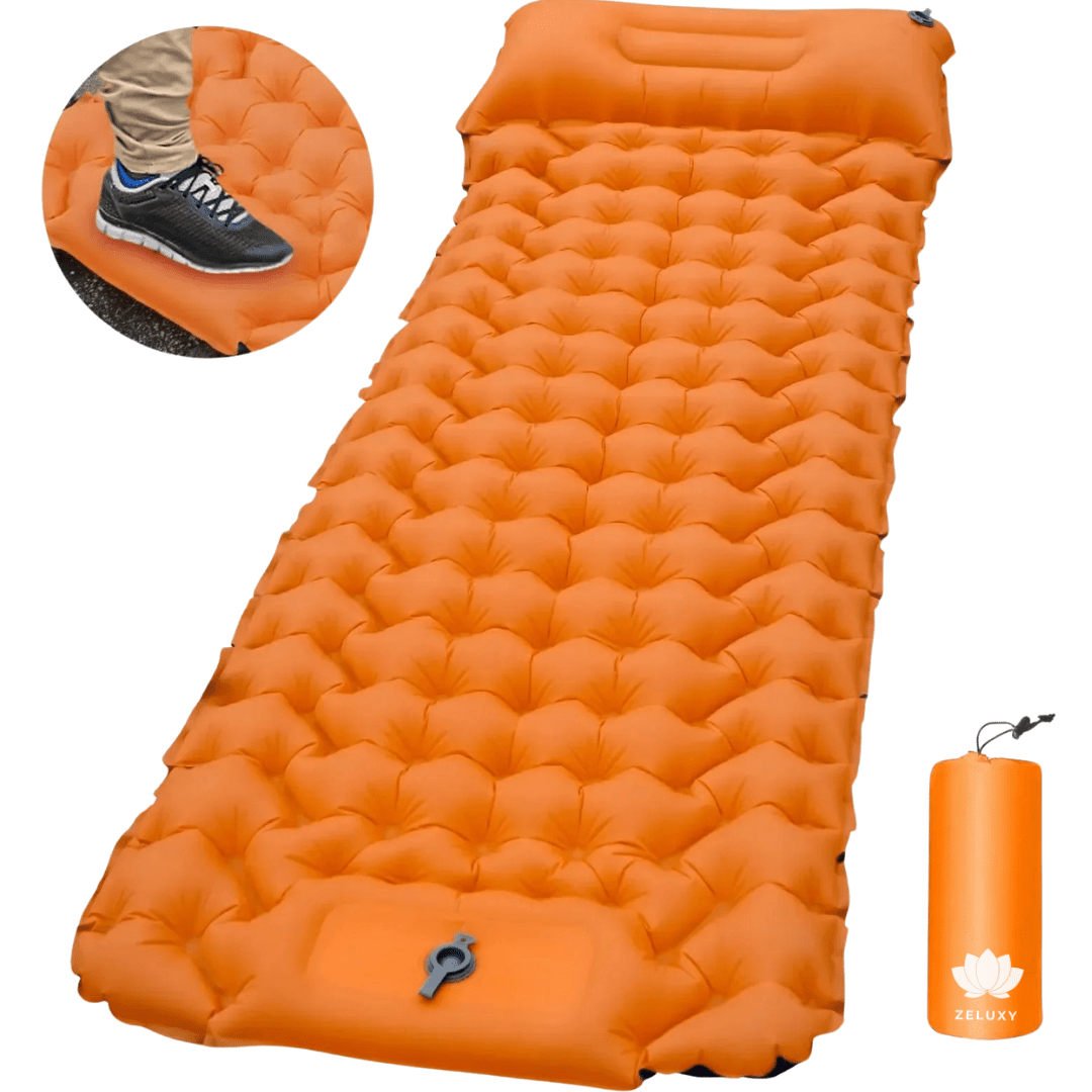 Lit gonflable avec coussin | BedCamp™ - Zeluxy