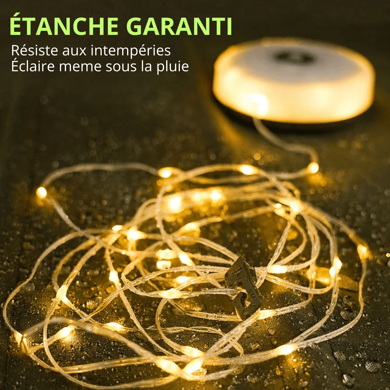 Lumino™ | Guirlande lumineuse Étanche - Zeluxy