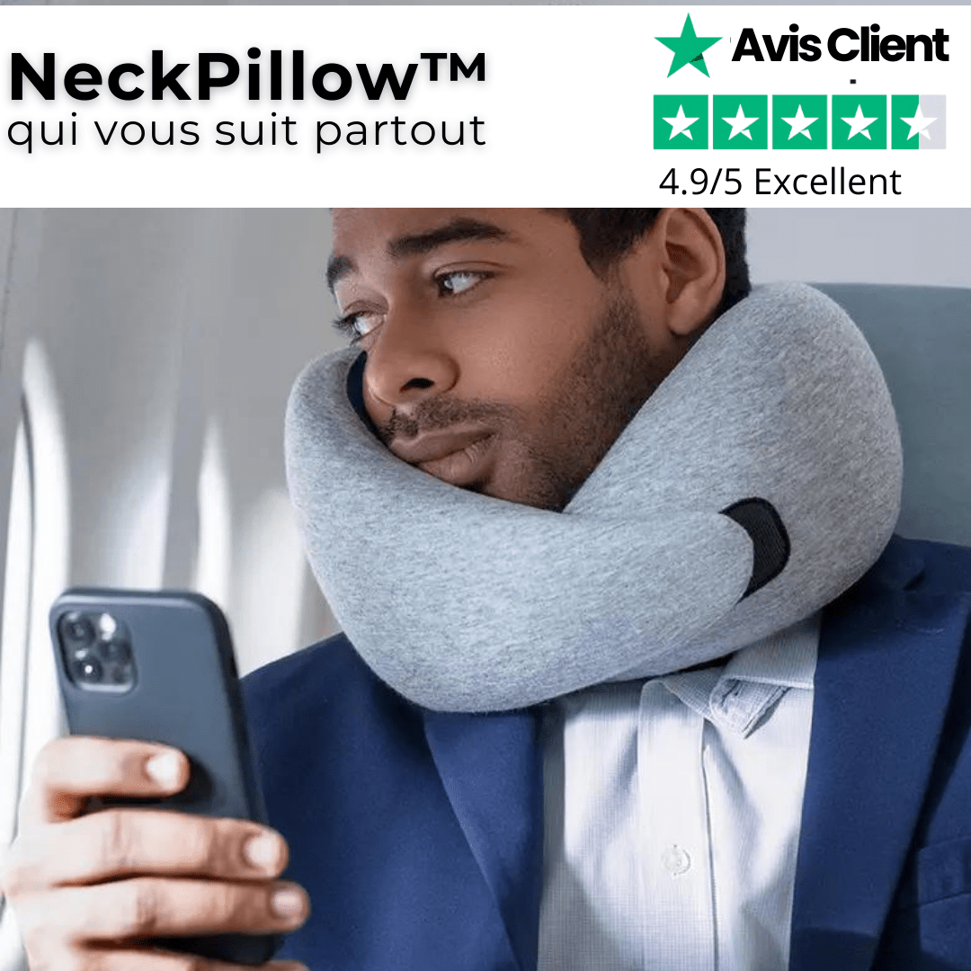 NeckPillow™ | Oreiller de voyage - Zeluxy