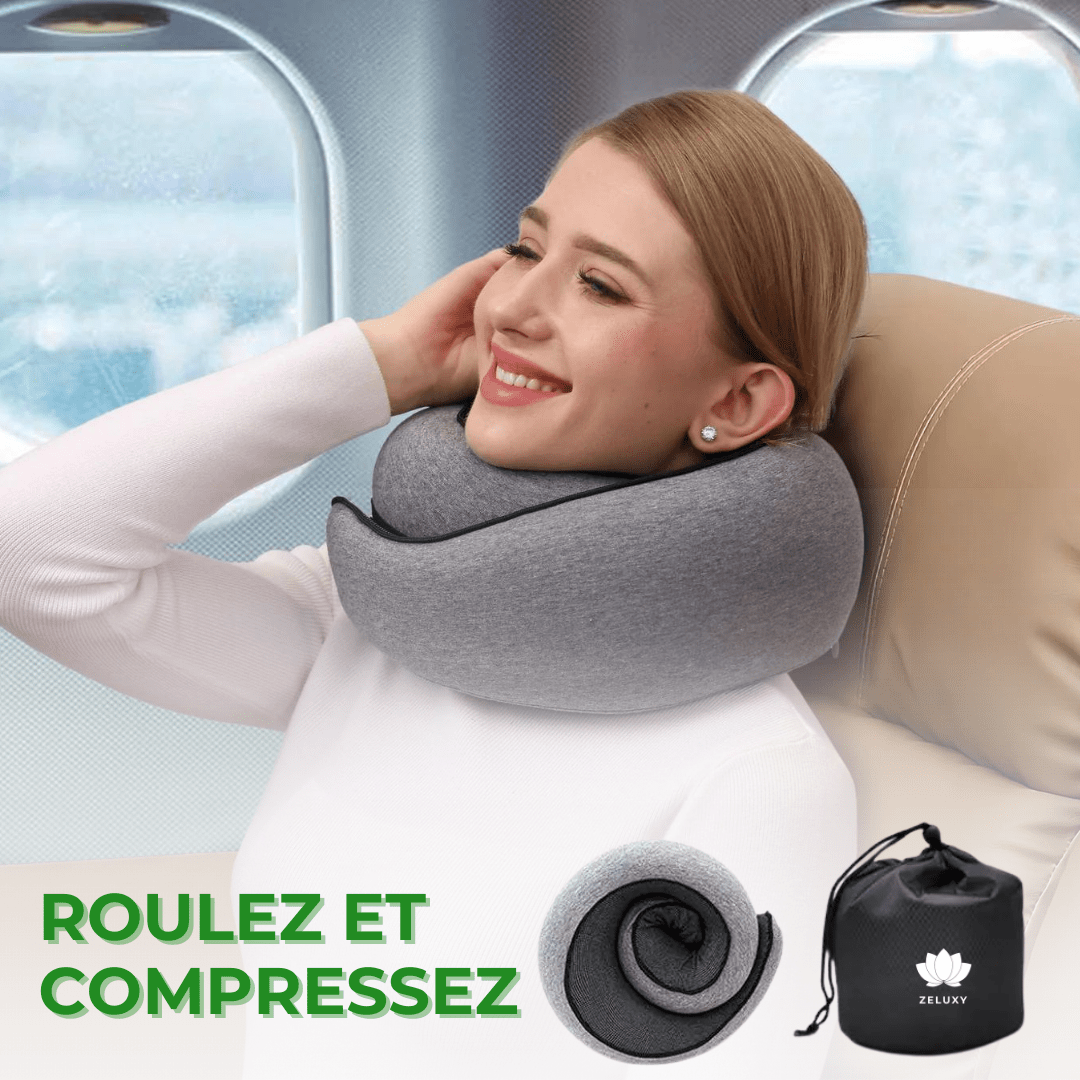 NeckPillow™ | Oreiller de voyage - Zeluxy