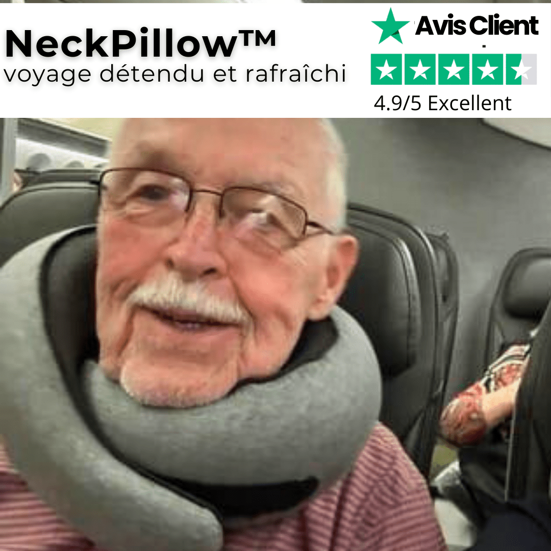 NeckPillow™ | Oreiller de voyage - Zeluxy