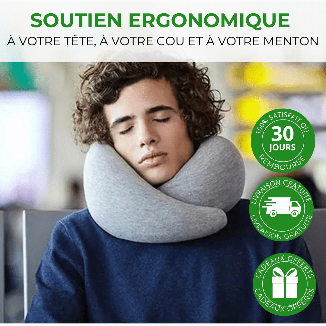 NeckPillow™ | Oreiller de voyage - Zeluxy