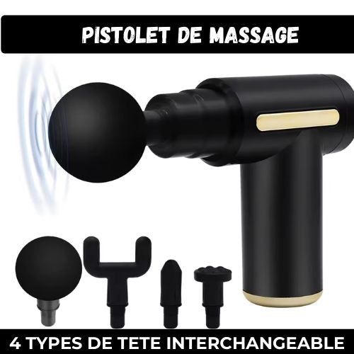 ProVibe™ | Pistolet de Massage Portable - Zeluxy