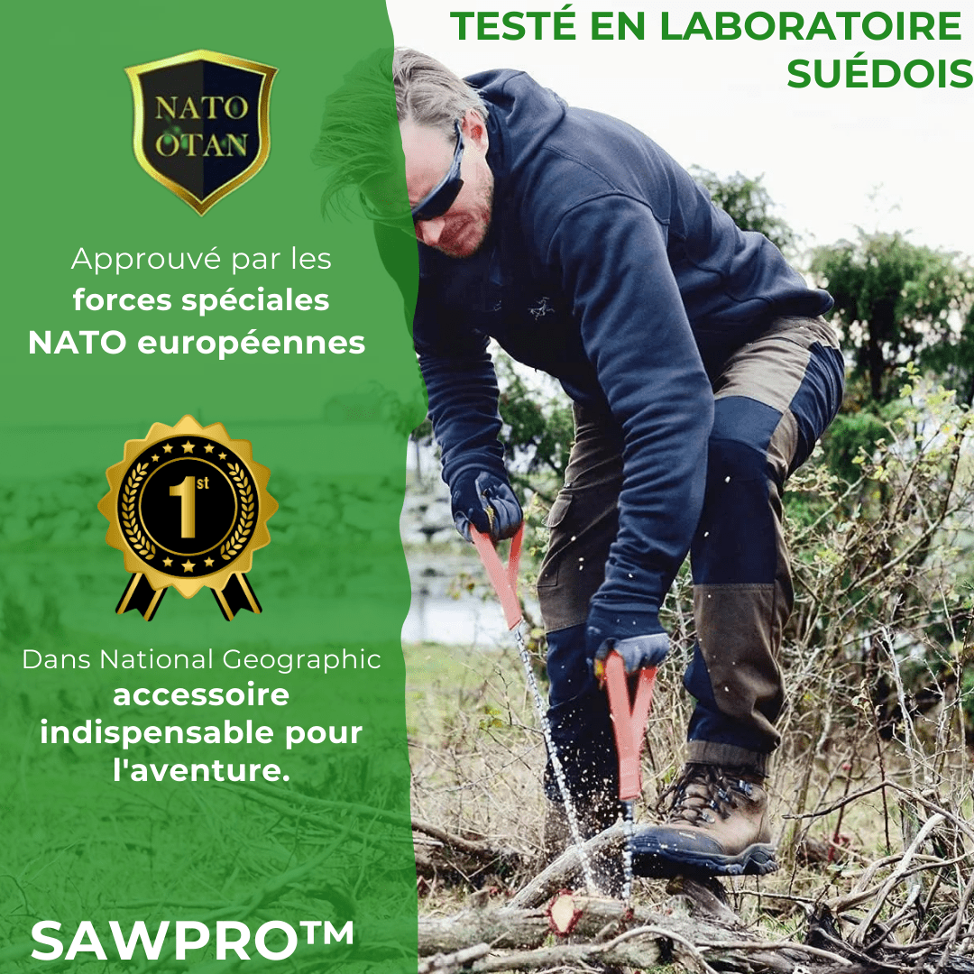 SawPro™ | Scie À Chaîne De Survie - Zeluxy