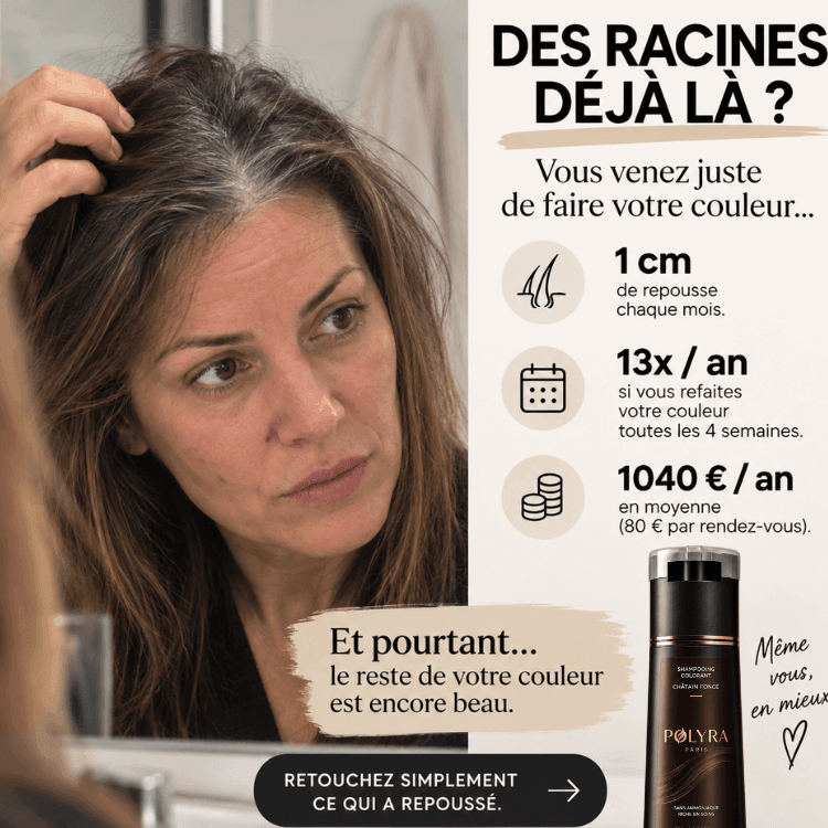 Shampooing colorant pour cheveux gris - Zeluxy