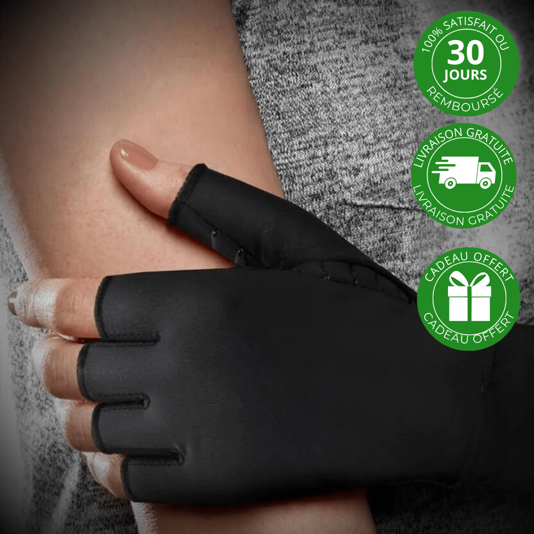 TheraGlove™ | Gants de thérapie au cuivre pour les douleurs à la main - Zeluxy