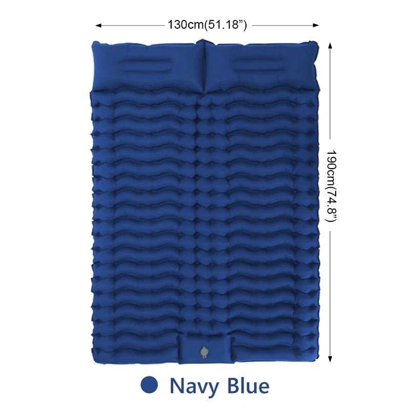 TwinRest™ | Matelas Gonflable Double Auto - Gonflant - Zeluxy